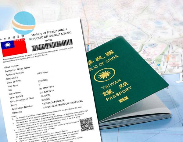 Đài Loan cập nhật quy định cấp e-visa với Việt Nam, bạn cần biết !